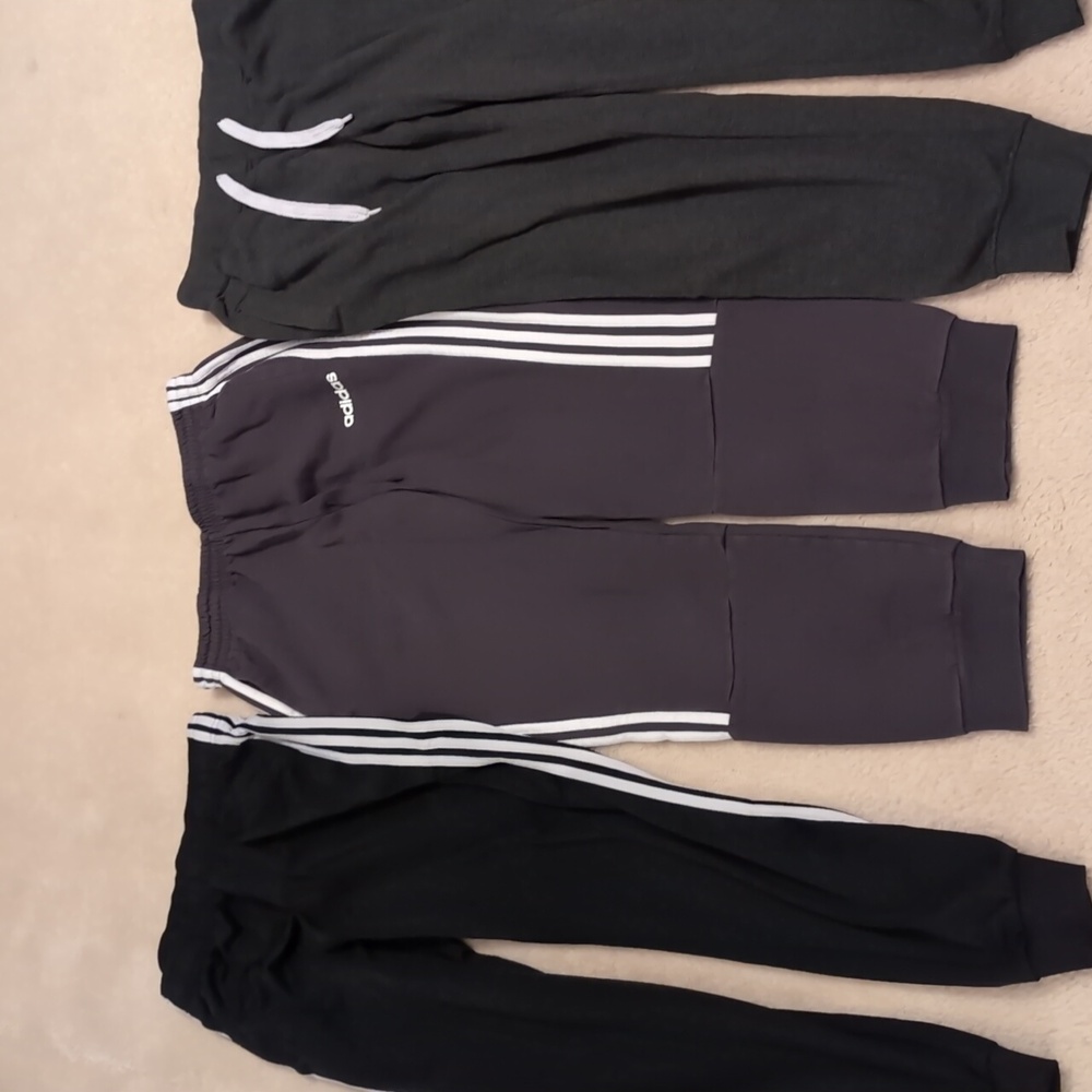 Set of 3 Jogger Pants (Adidas & SP) - M